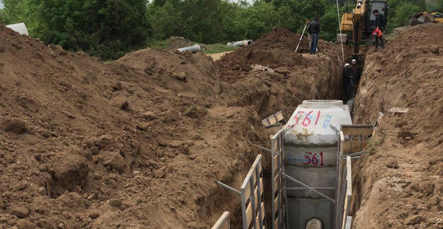 A.Ş. Gökçeli (TOKAT) İçme Suyu ve Kanalizasyon İnşaatı Yapım İşi