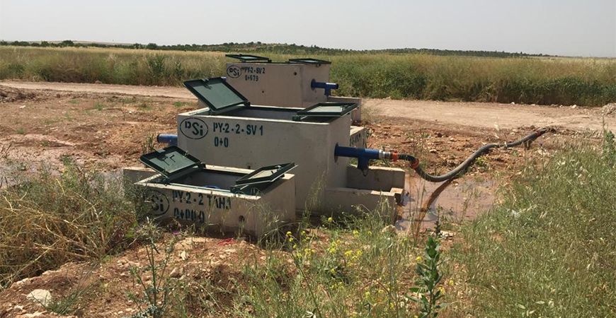 DSİ Suruç Ovası TP1 Pompaj Sulaması Şebekesi Yapımı