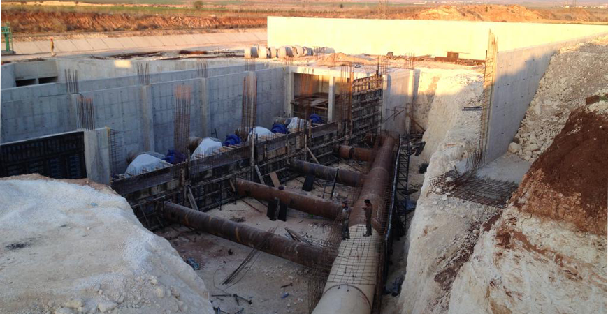 DSİ Suruç Ovası TP1 Pompaj Sulaması Şebekesi Yapımı